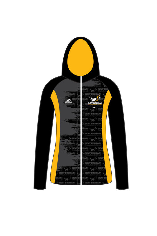 Bottisham SC Kids Female Zipped Performance Hoodie