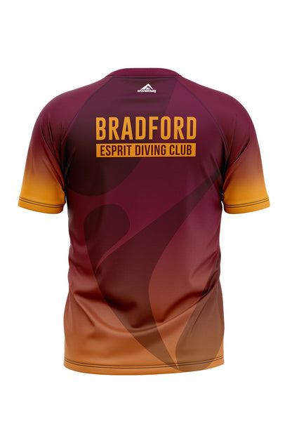 Bradford Esprit Diving Club Adults Unisex Club Shirt - Crew Neck