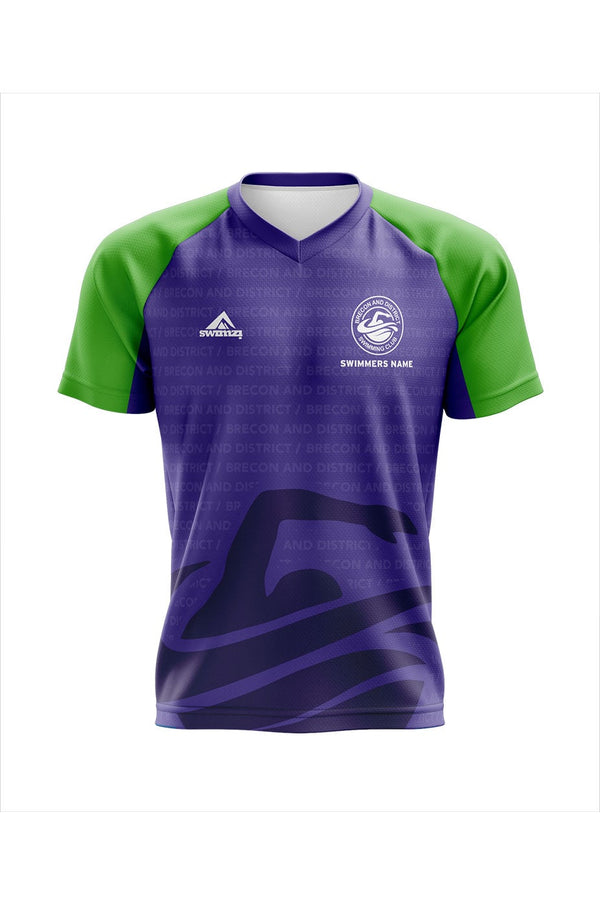 Brecon & District SC Adult Unisex Club Shirt - V-Neck