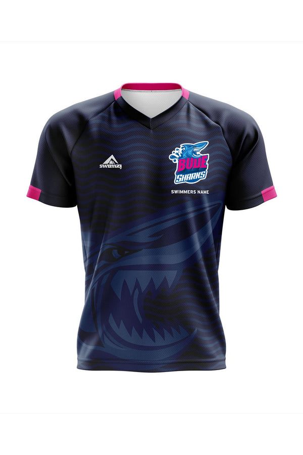 Bude Sharks Kids Unisex Club Shirt V Neck
