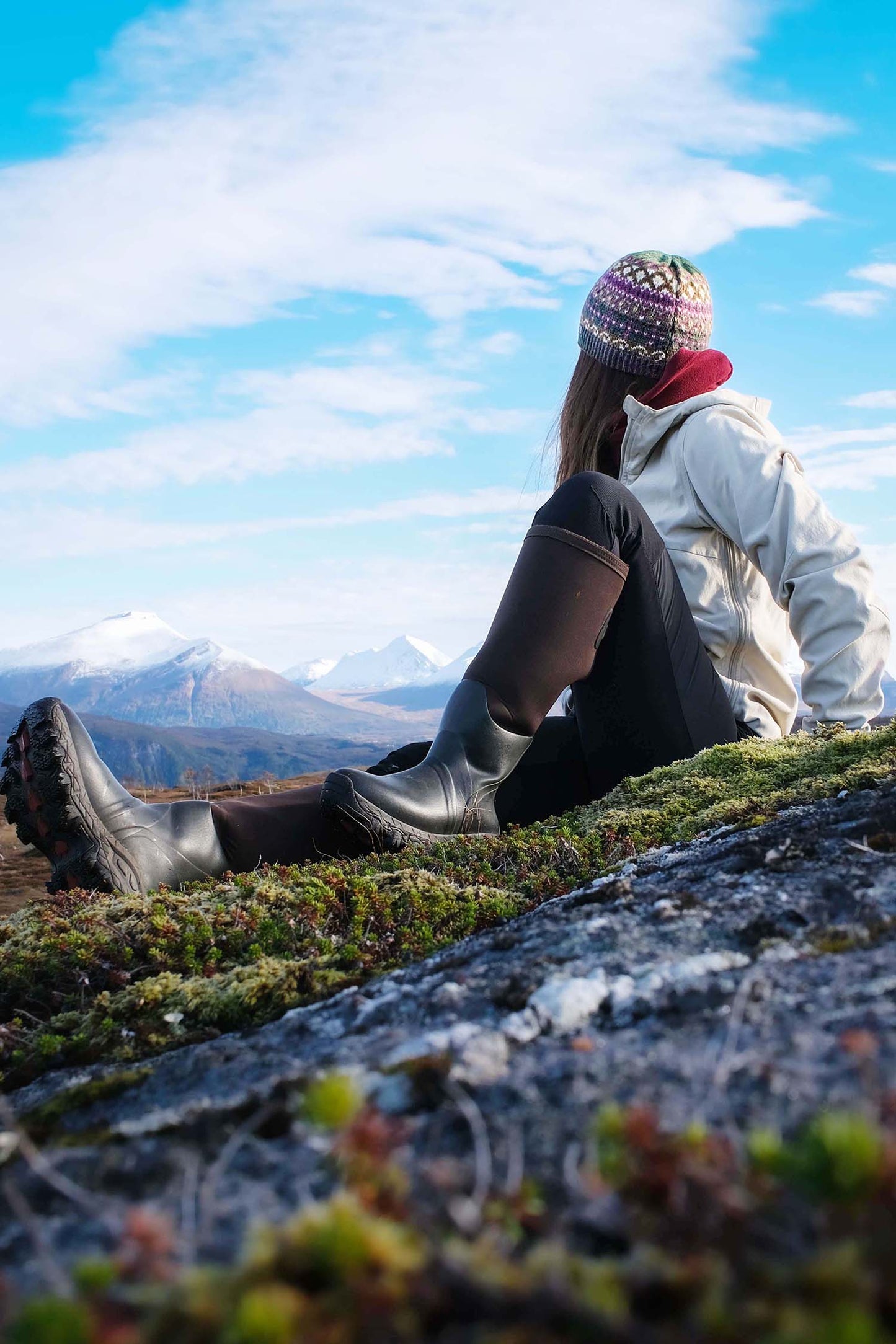 Burra Fern Reflective Beanie Hat