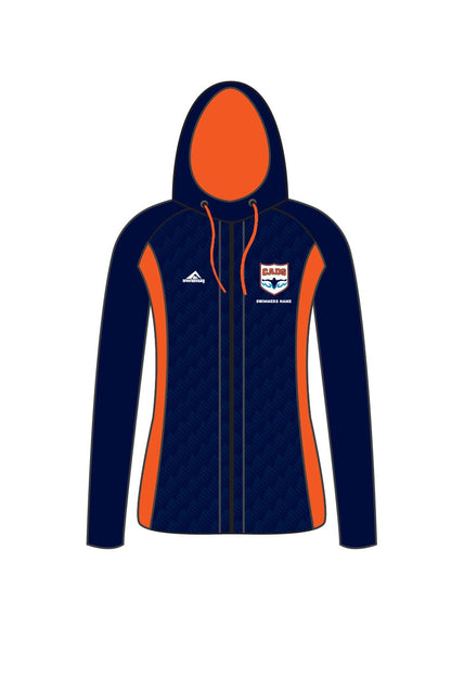 Cleethorpes amp District SC Kids Female Zipped Performance Hoodie