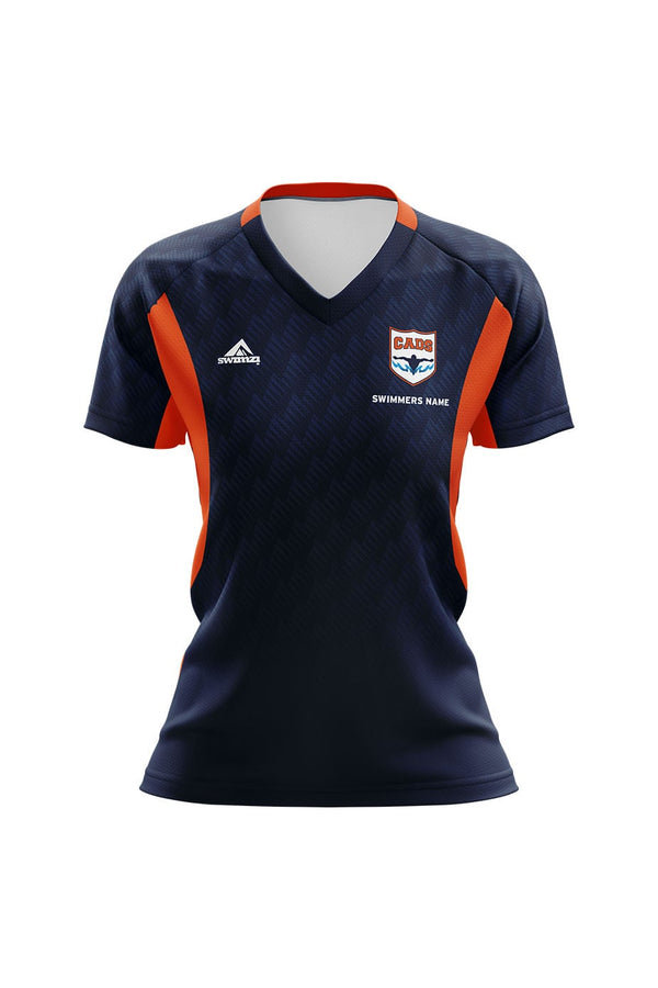 Cleethorpes &  District SC Kids Female Club Shirt V Neck