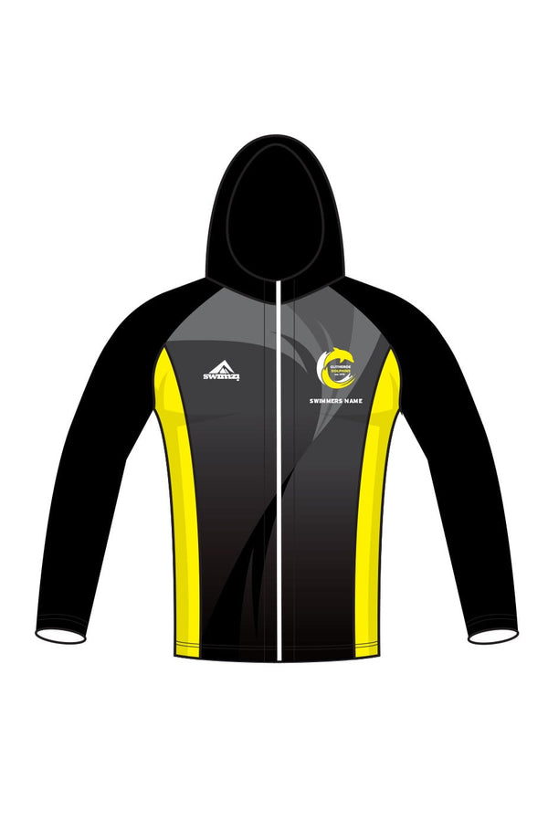 Clitheroe Dolphins SC Kids Unisex Zipped Performance Hoodie