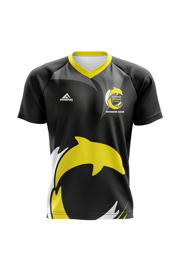Clitheroe Dolphins SC Kids Unisex Club Shirt V Neck