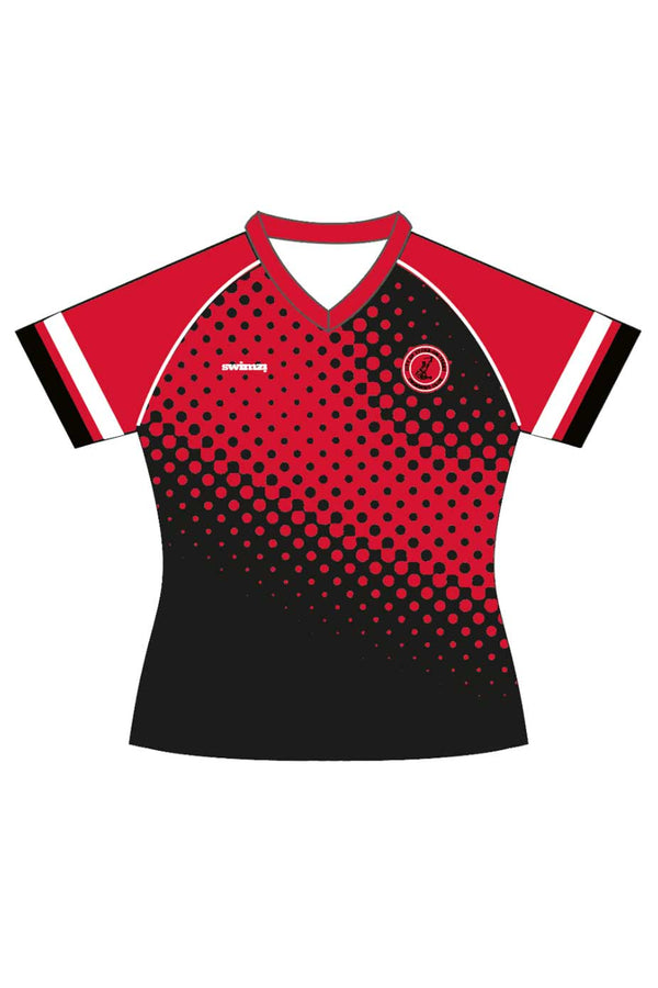 City of Stoke SC Kids Female Polyester Club Shirt V Neck