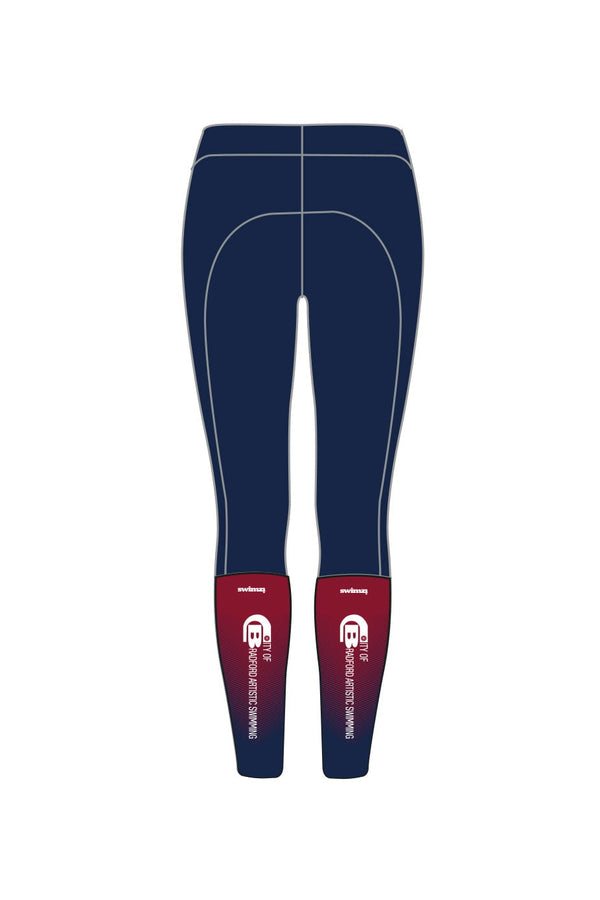 City of Bradford SC Adult Artistic Female Compression Leggings