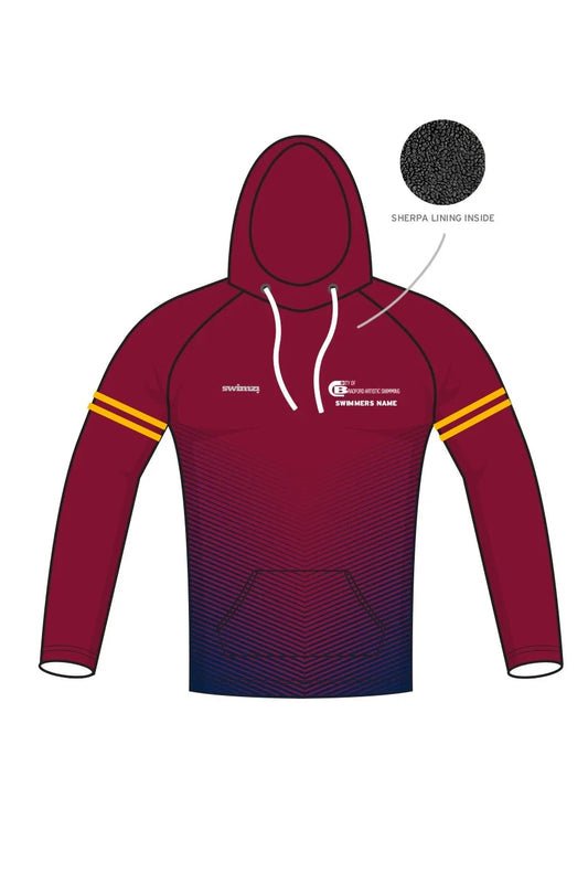 City of Bradford SC Kids Artistic Swimming Unisex Winter Pullover Performance Hoodie