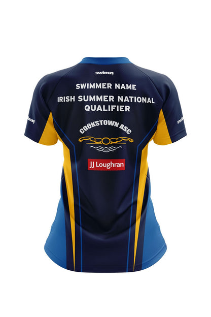 Cookstown SC Kids Female Polyester Nationals Shirt V Neck