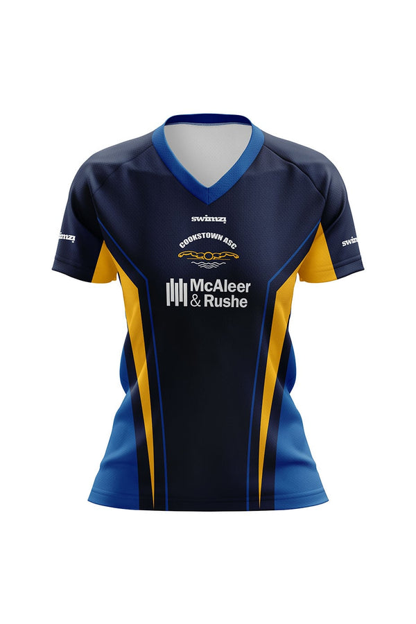 Cookstown SC Kids Female Polyester Nationals Shirt V Neck