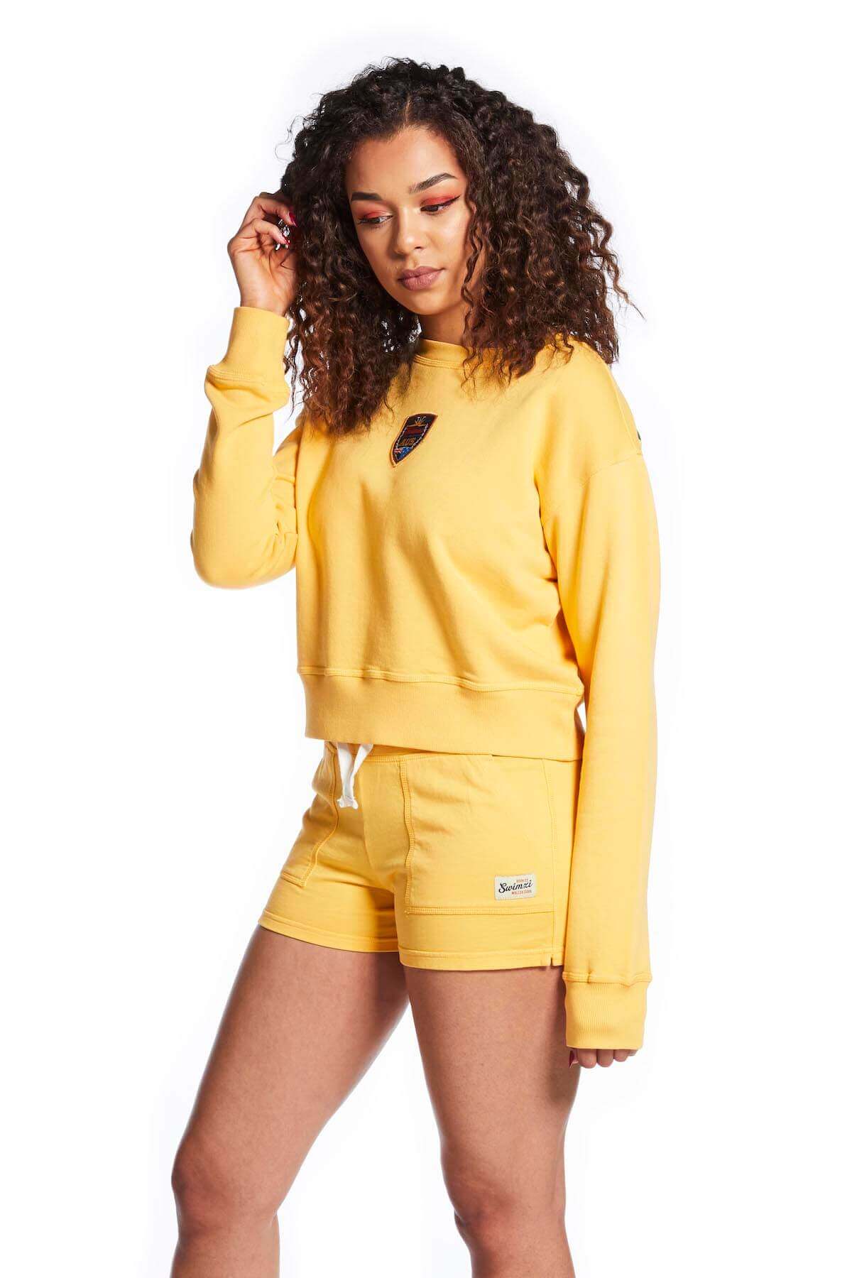 Kids Yellow - Crop Jumper