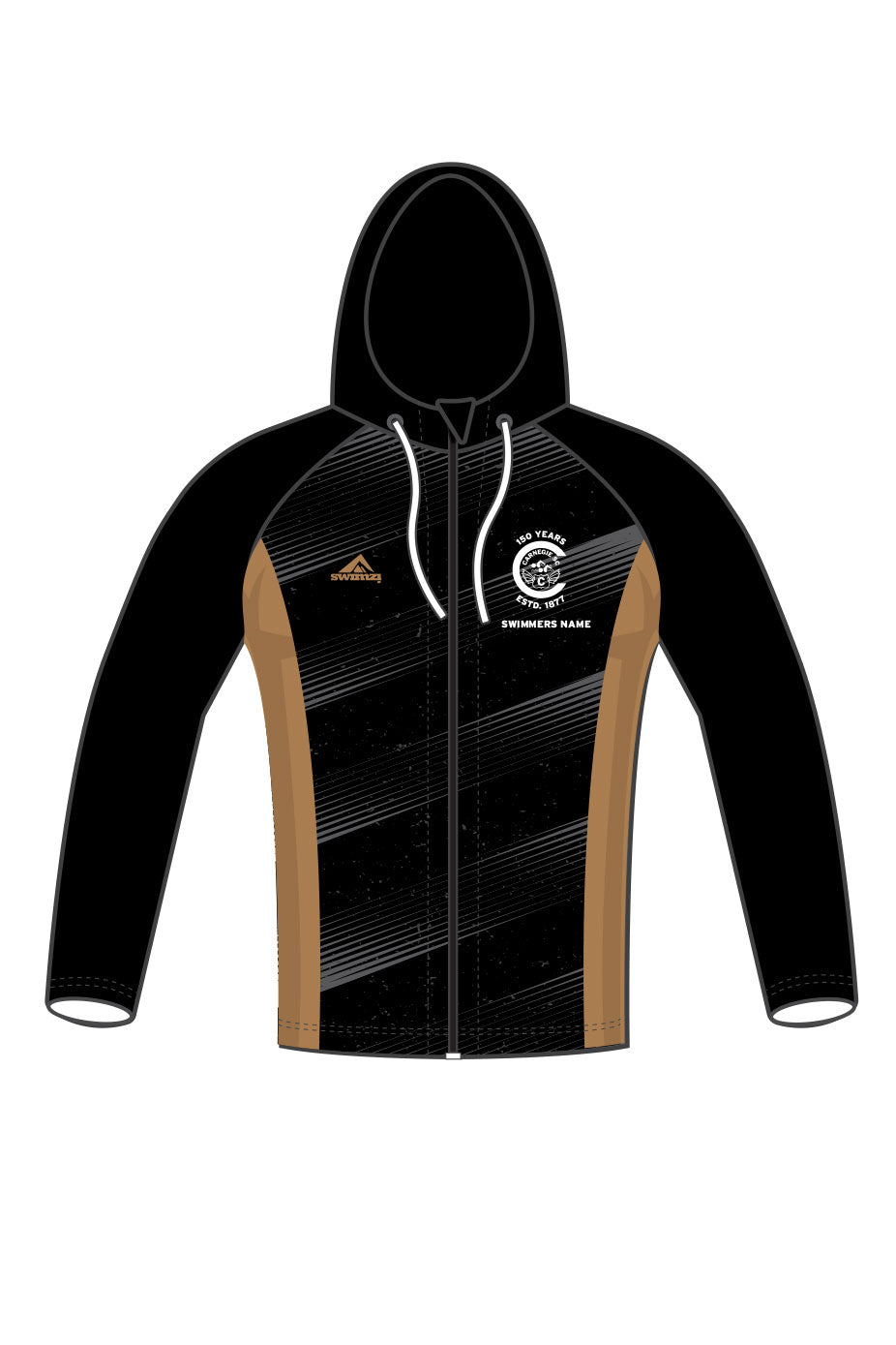 Carnegie SC Adults Unisex Zipped Performance Hoodie
