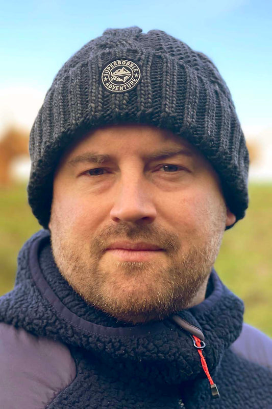 Fisherman's Charcoal Beanie Hat