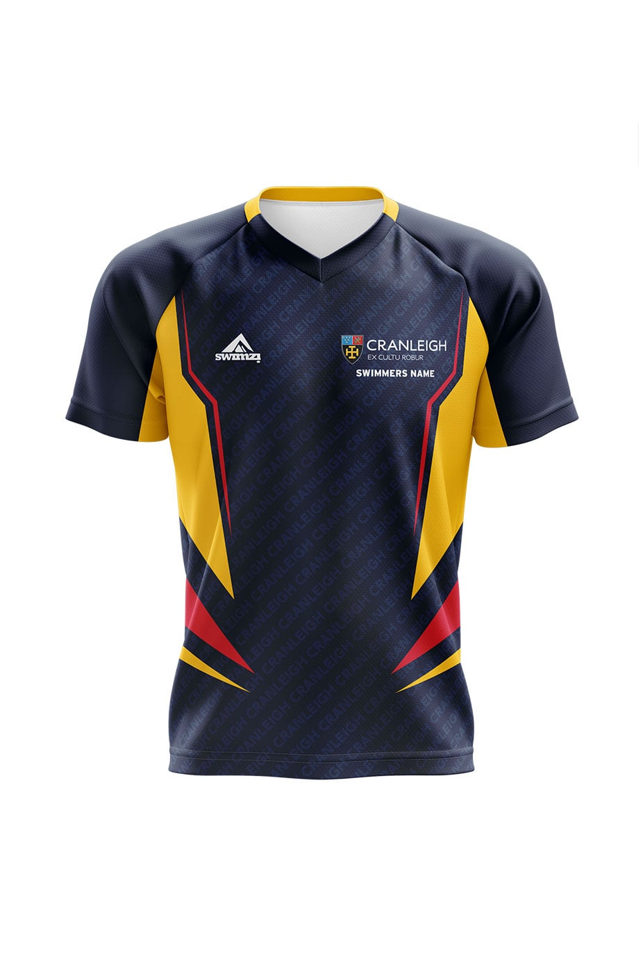 Schools Swimming Super League Kids Unisex Cranleigh Club Shirt - V-Neck