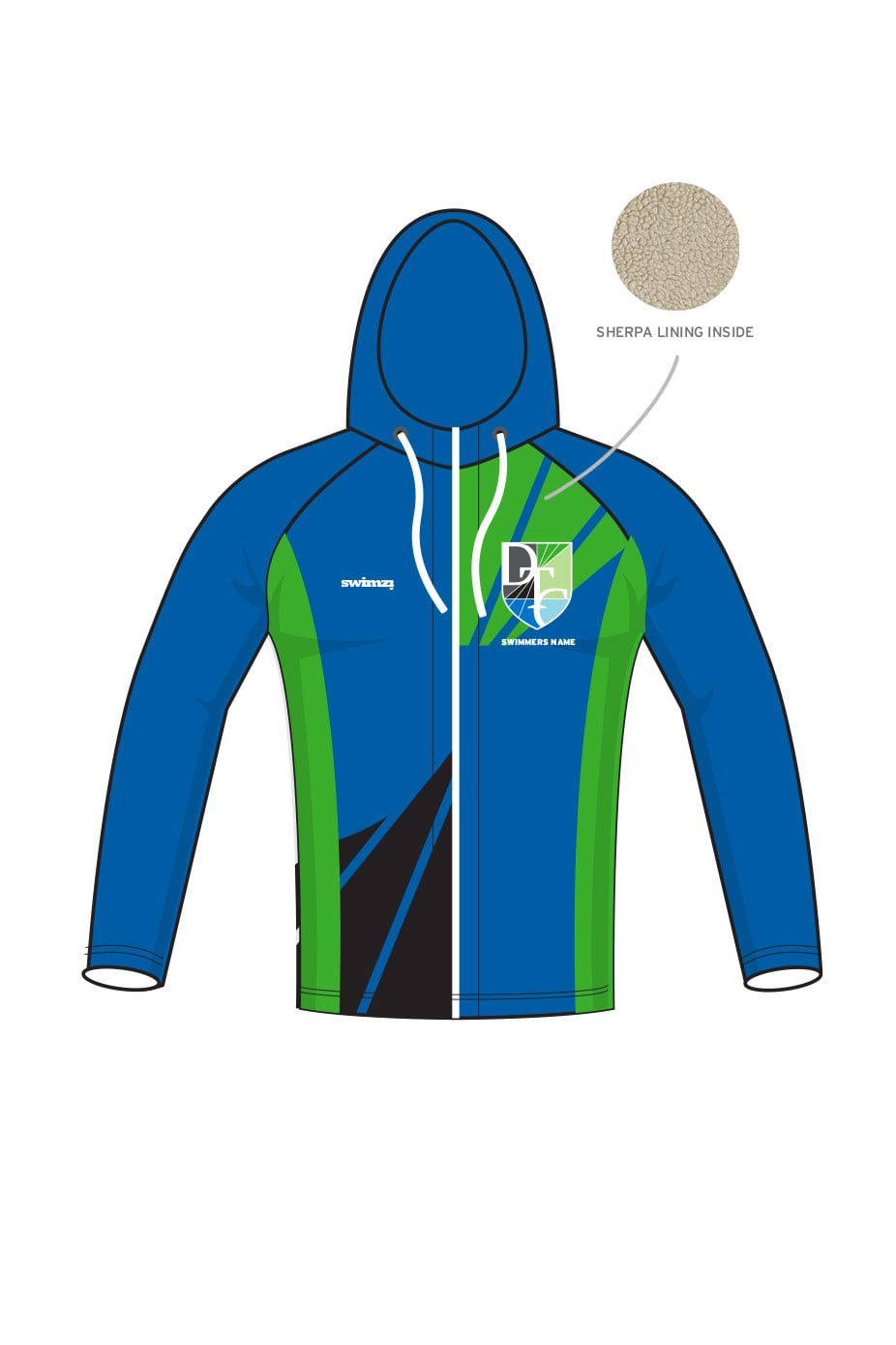 Doncaster TC Kids Unisex Winter Zipped Performance Hoodie