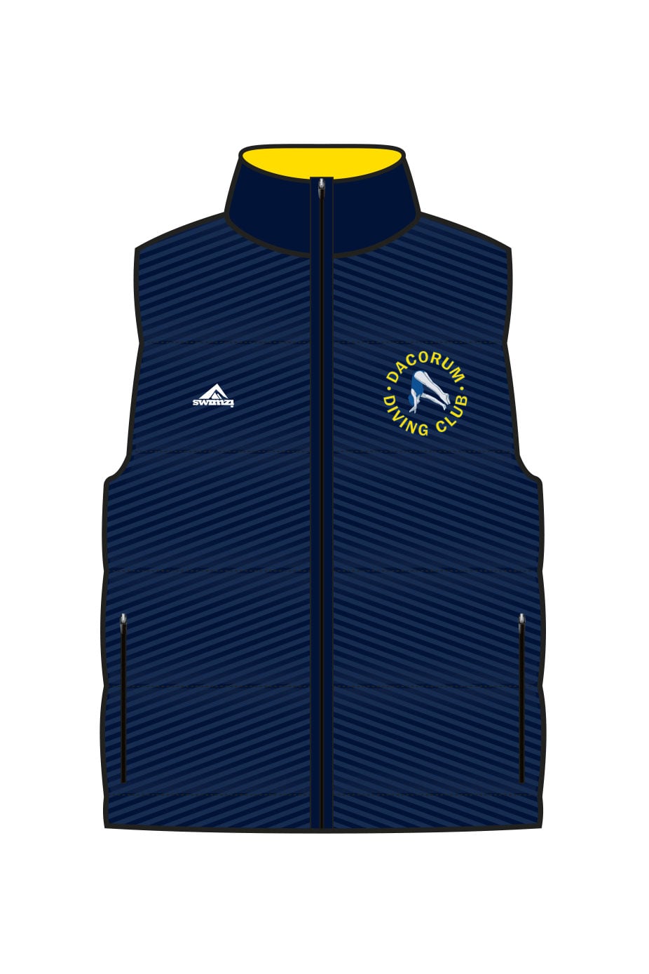 Dacorum Diving Club Kids Unisex Reversible Gilet
