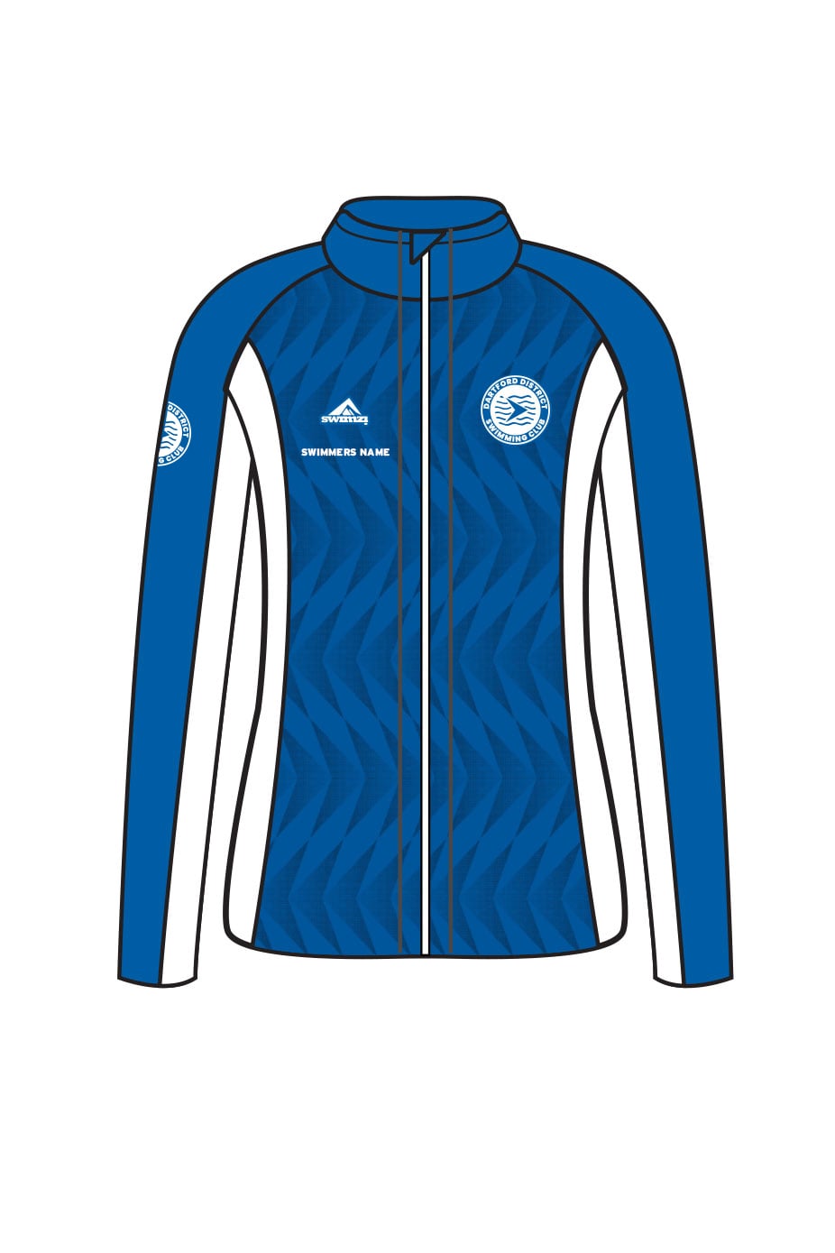 Dartford District SC Kids Female Tracksuit Top