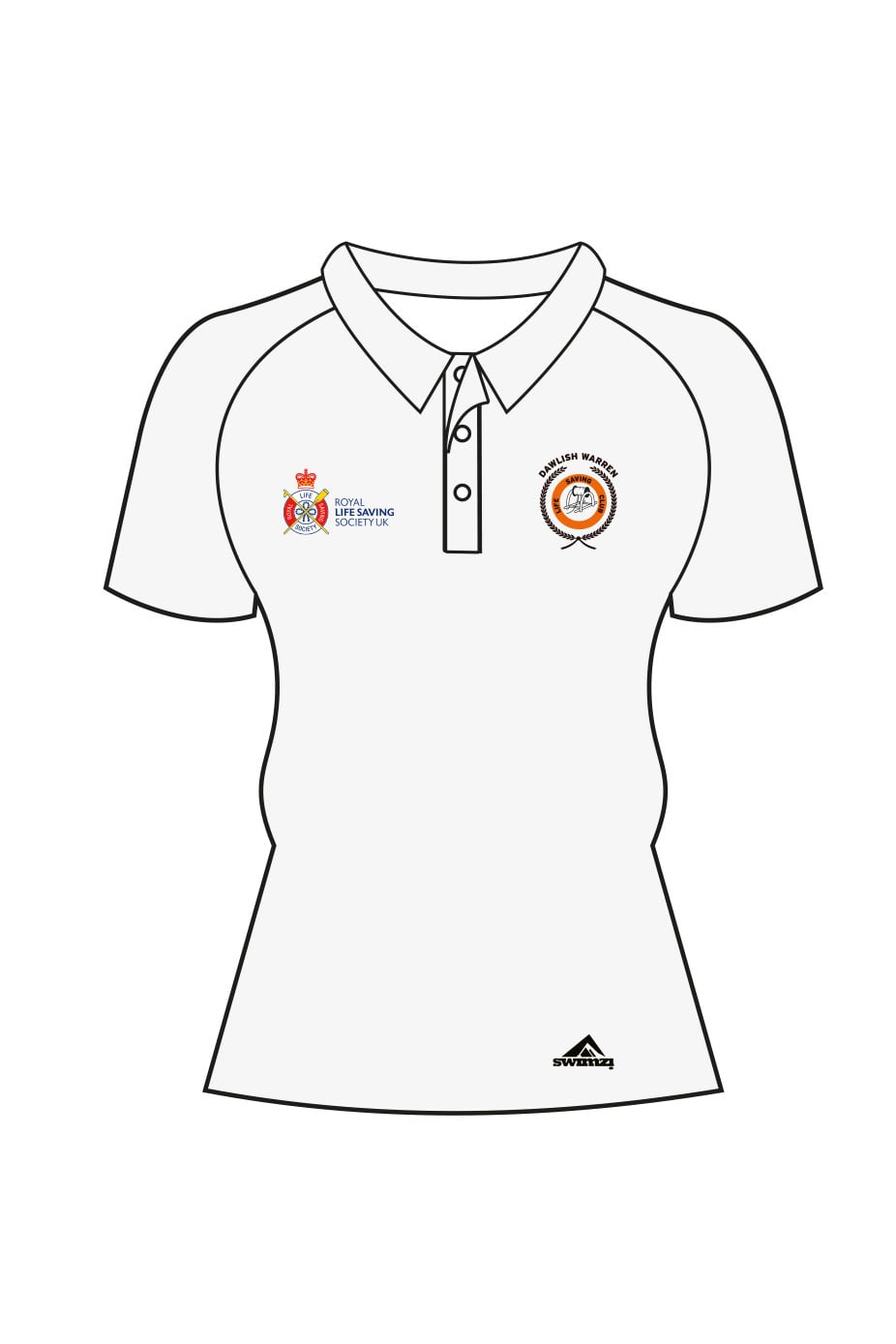 Dawlish Warren LSC Kids Female Trainer Assessor Shirt - Polo Neck