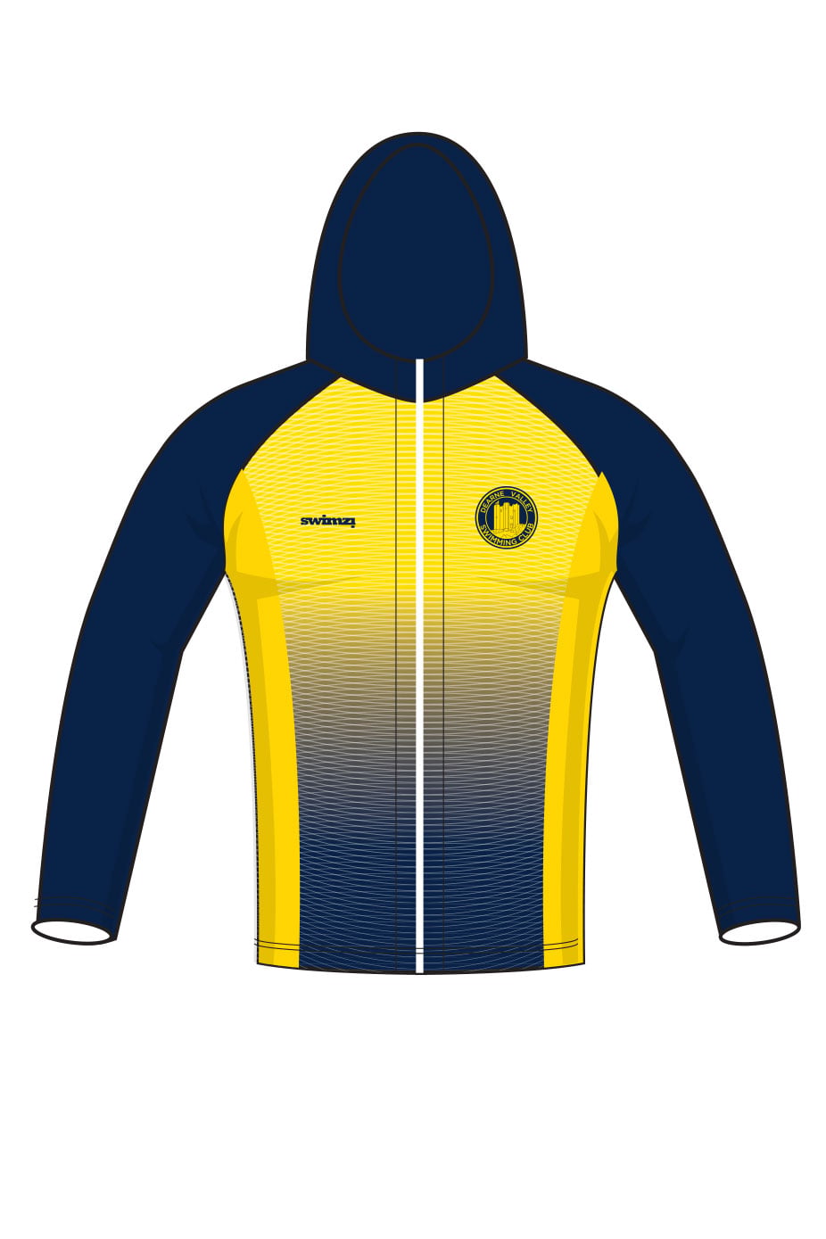 Dearne Valley SC Kids Unisex Zipped Performance Hoodie