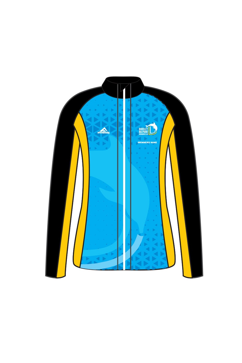Dursley Dolphins SC Kids Female Lightweight Tracksuit Top