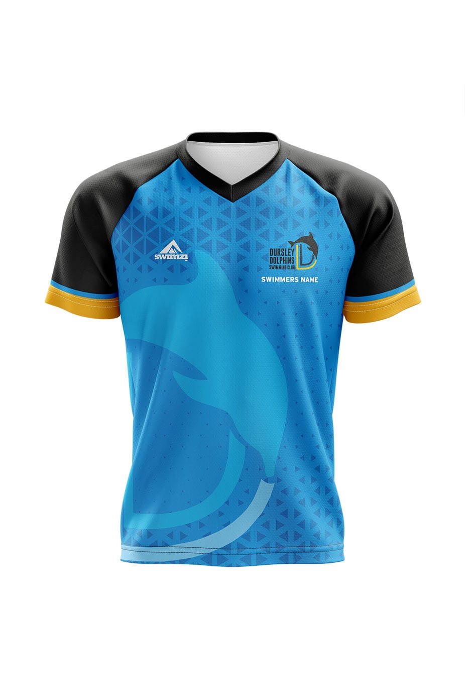 Dursley Dolphins SC Kids Unisex Club Shirt - V-Neck