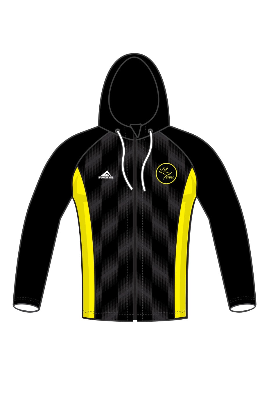 Epping Forest District Swim Club Kids Unisex Zipped Performance Hoodie