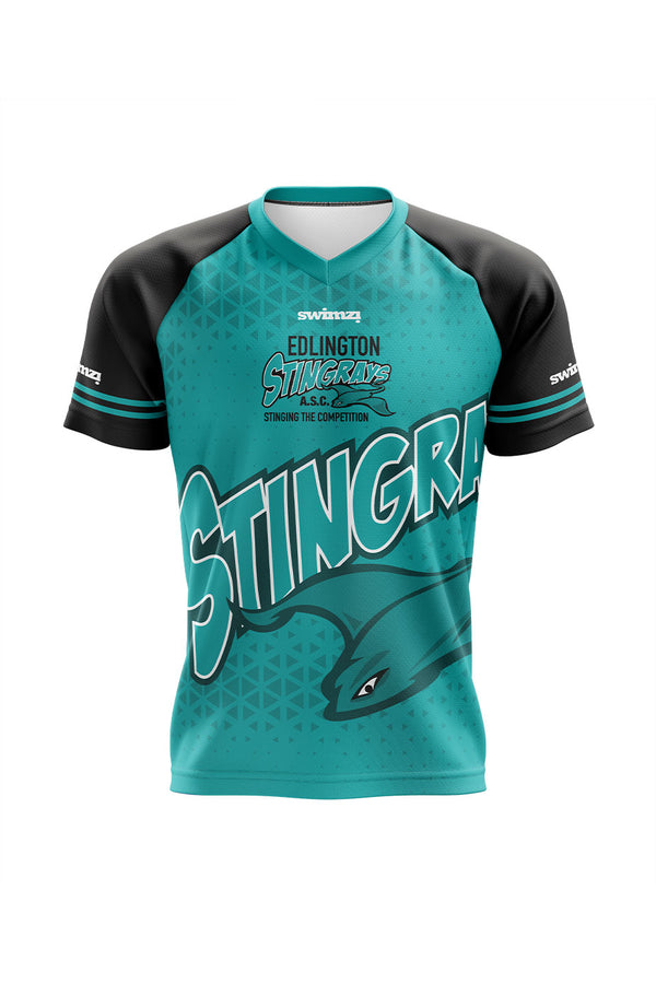 Edlington Stingrays ASC Adult Unisex Polyester Club Shirt - V-Neck