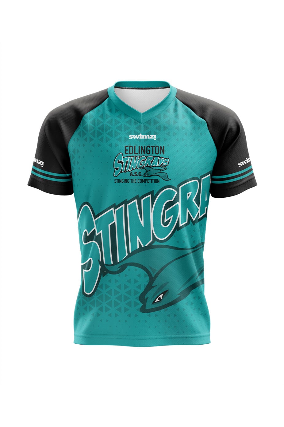 Edlington Stingrays ASC Kids Unisex Polyester Club Shirt - V-Neck