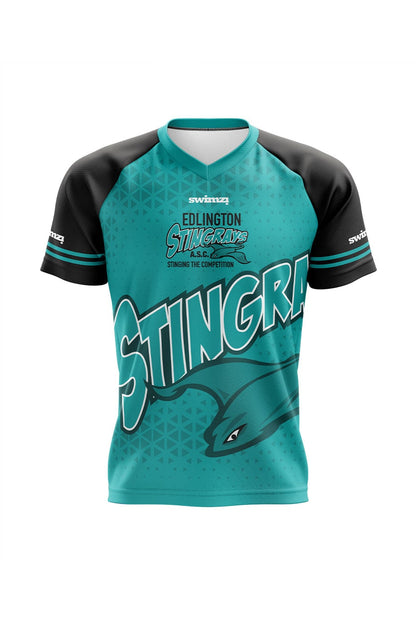 Edlington Stingrays ASC Kids Unisex Polyester Club Shirt - V-Neck