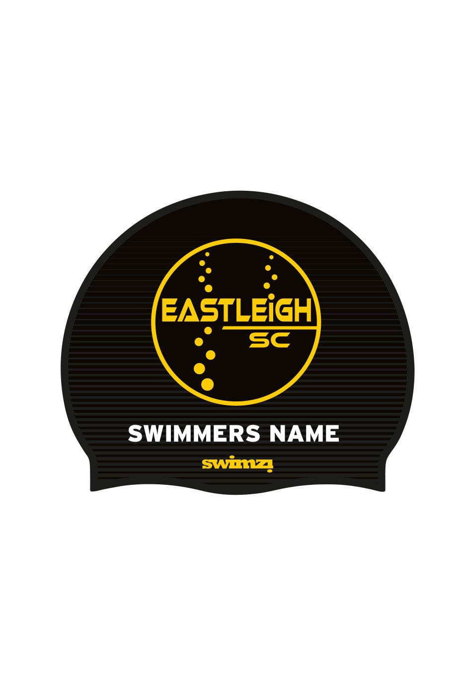 Eastleigh S.C Unisex Club Swim Cap - Silicone Suede