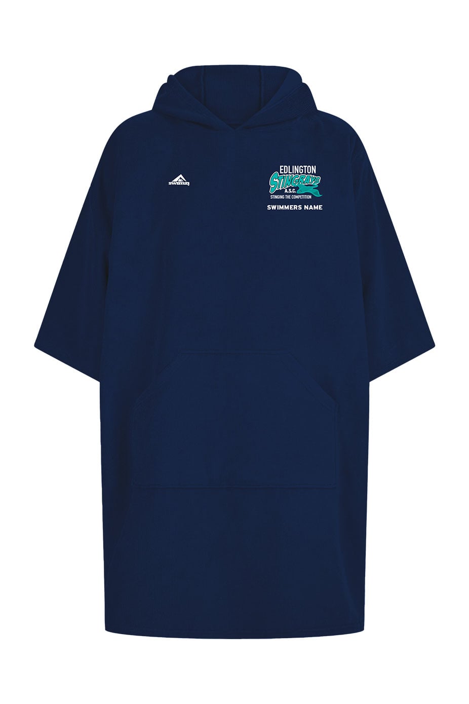 Edlington Stingrays ASC Kids Unisex Towel Poncho - Navy