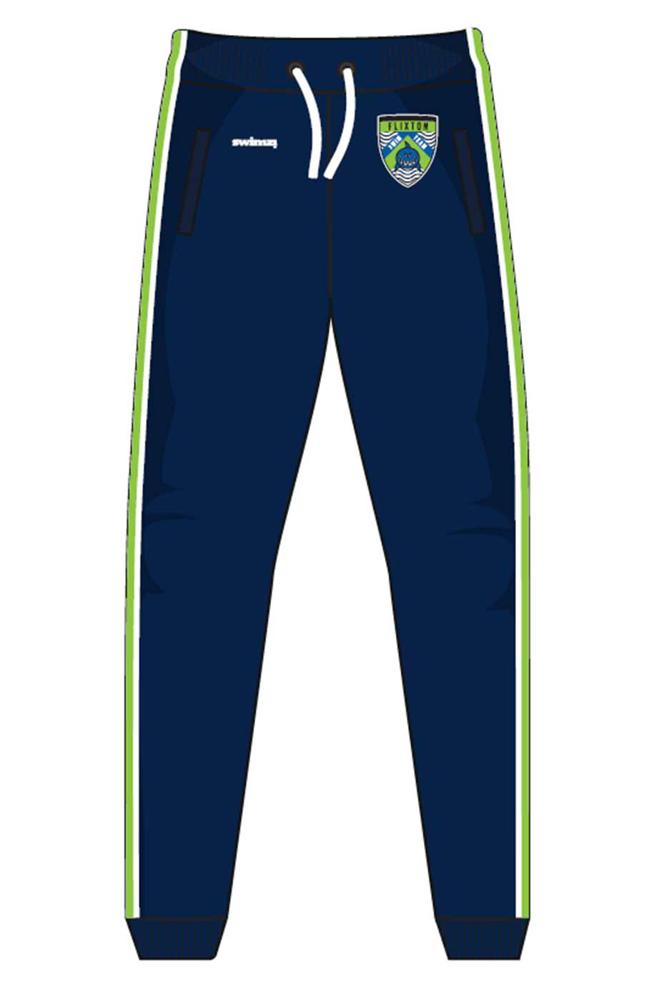 Flixton Swim Team Kids Male Slim Fit Sweatpants