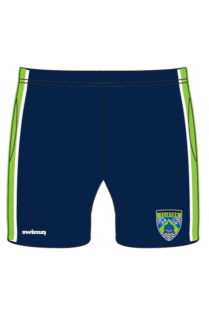 Flixton Swim Team Kids Unisex Polyester Sport Shorts