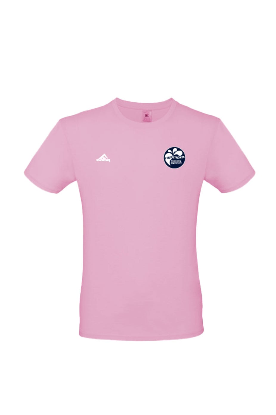 First Strokes Kids Unisex Cotton Tee - Pink