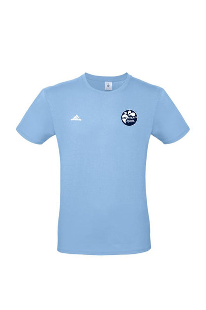 First Strokes Kids Unisex Cotton Tee - Sky Blue