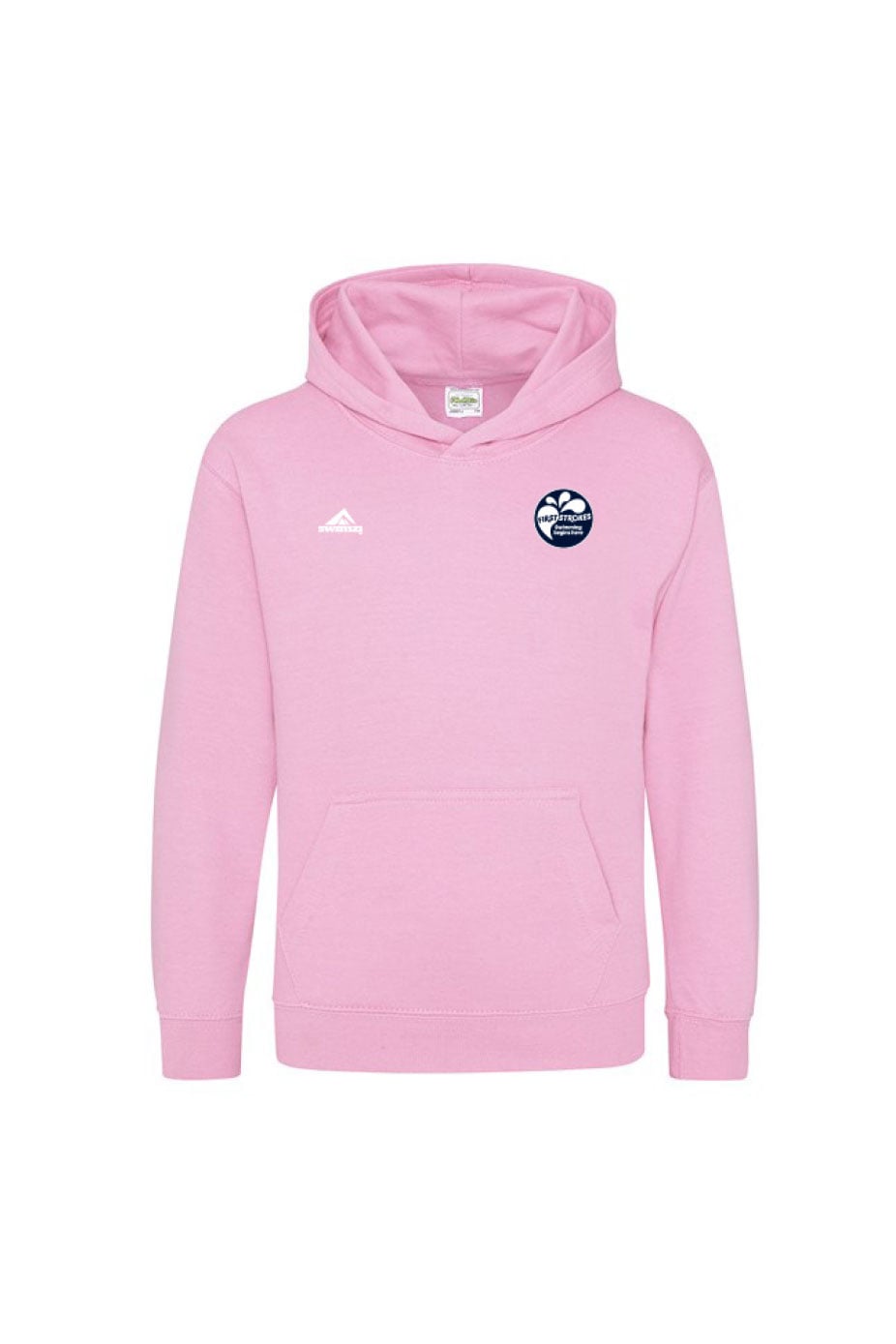 First Strokes Kids Unisex Cotton Hoodie - Pink