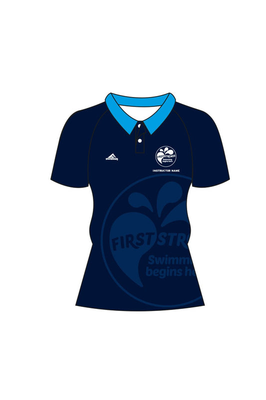 First Strokes Adult Female Staff Shirt - Polo Neck