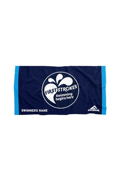 First Strokes Unisex Team Towel - Navy