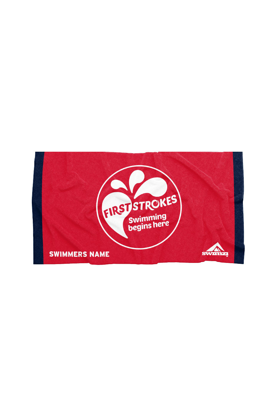 First Strokes Unisex Team Towel - Red