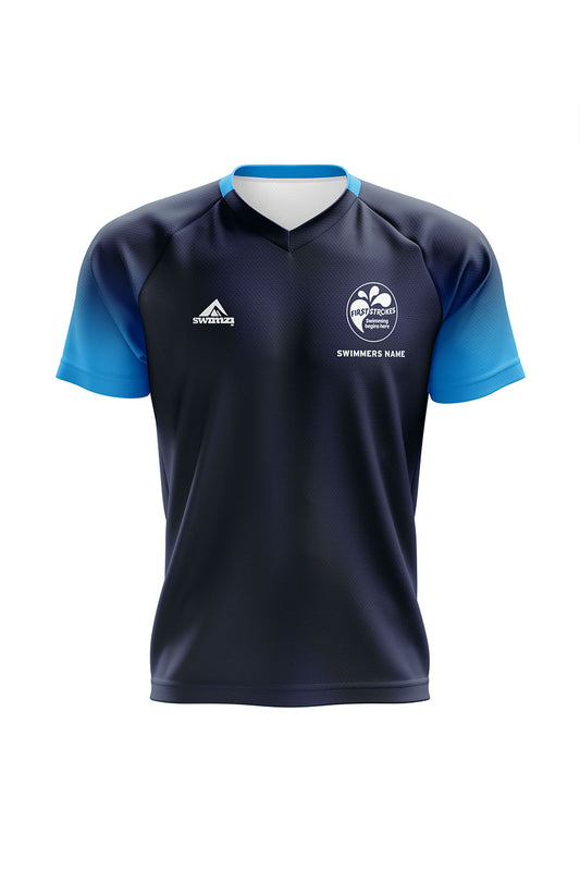 First Strokes Adult Unisex Club Swimmers V-Neck
