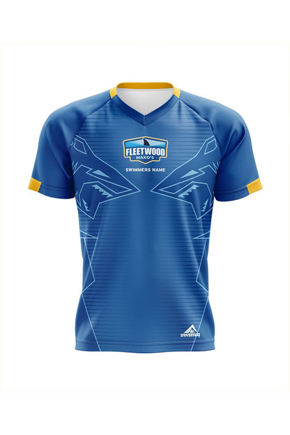 Fleetwood SC Kids Unisex Mako's Club Shirt - V-Neck