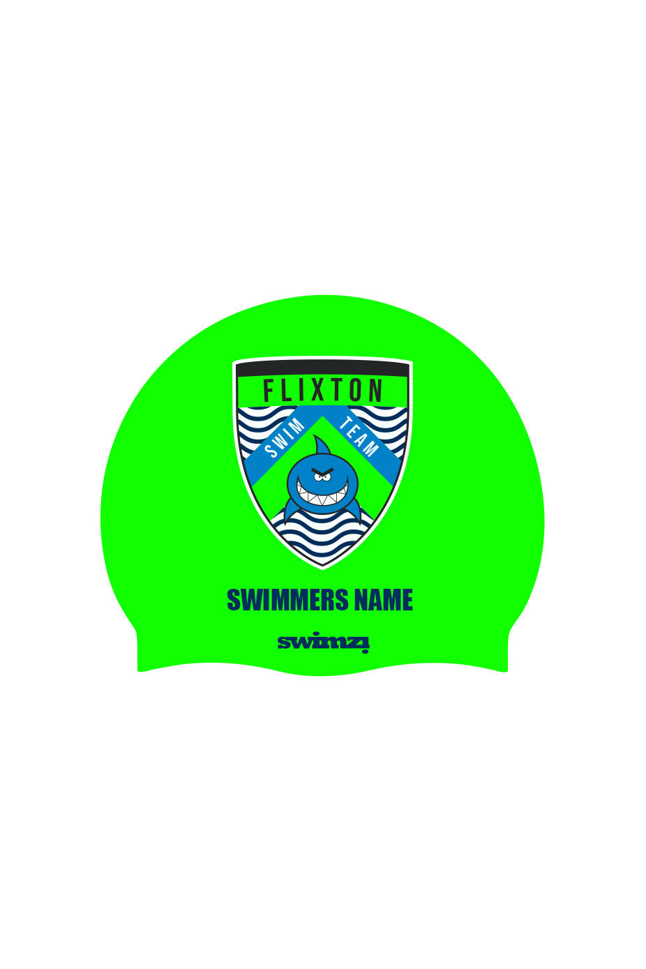Flixton Swim Team Unisex Club Swim Cap - Original Silicone