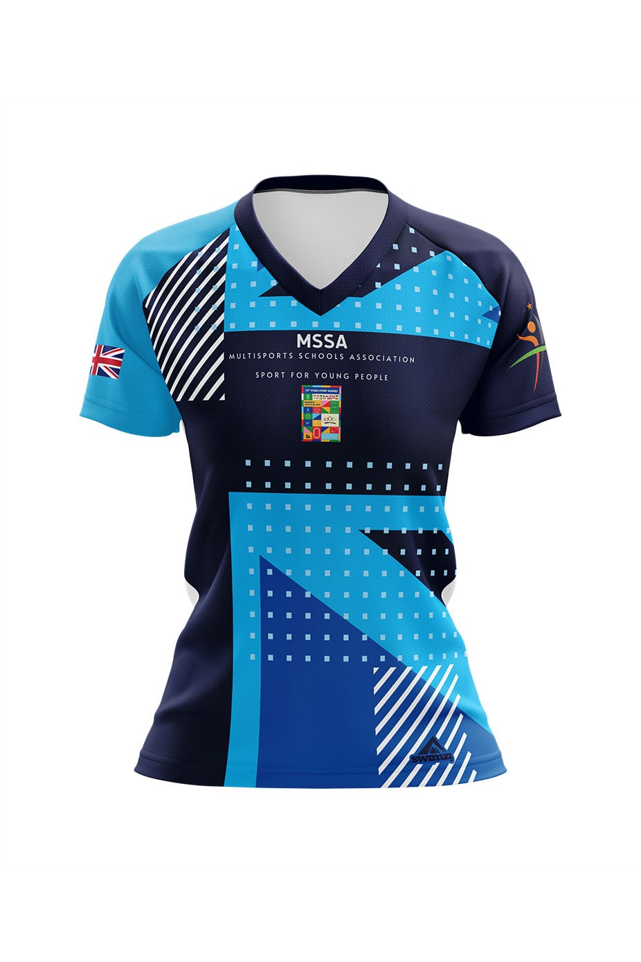GB Schools Team Kids Female Club Shirt - V-Neck