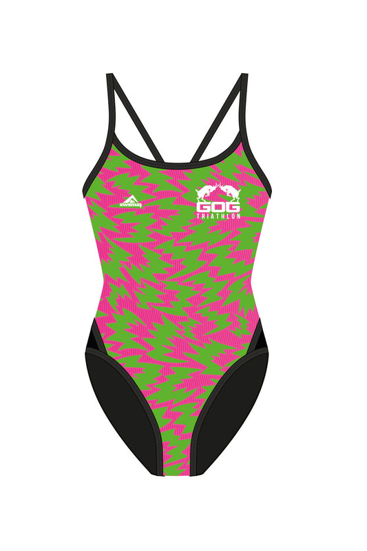 GOG Triathlon Club Adult Female Thinstrap Swimsuit - Option 2