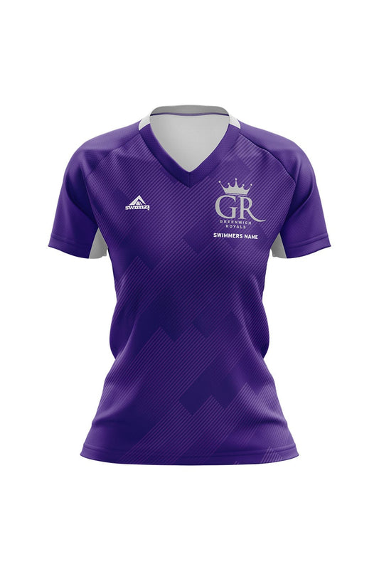 Greenwich Royals SC Adult Female Club Shirt - V-Neck