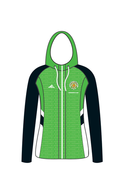 Guernsey SC Adults Female Zipped Performance Hoodie