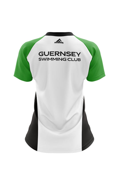 Guernsey SC Kids Female White Shirt - V-Neck