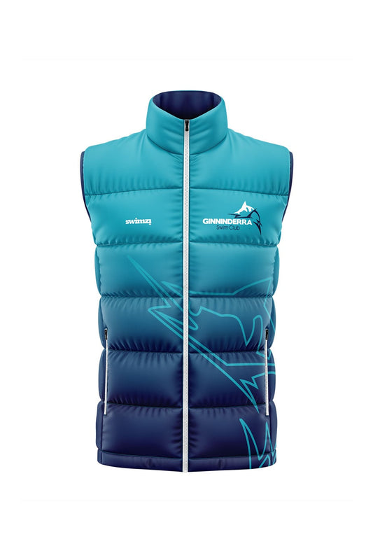 Ginninderra Swim Club Kids Unisex Reversible Gilet