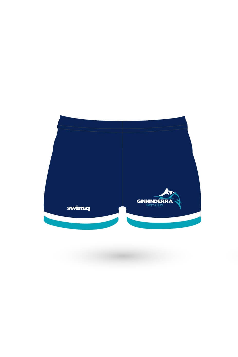 Ginninderra Swim Club Kids Female Polyester Hotpants