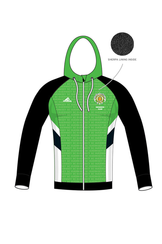 Guernsey SC Adult Unisex Winter Zipped Performance Hoodie